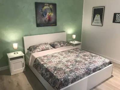 Letto o letti in una camera di Giglio Home