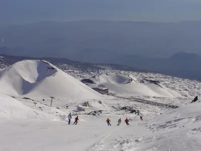 Etna Dimora dei Saponari durante l'inverno