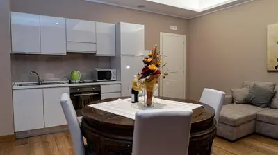 Cucina o angolo cottura di Duca di Sarro le Suites