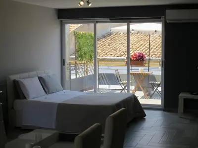 Letto o letti in una camera di Sicily Etna House