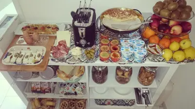 Cibo presso il bed & breakfast o nelle vicinanze