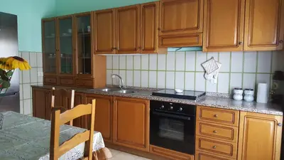 Cucina o angolo cottura di Tra L'Etna e il Mare