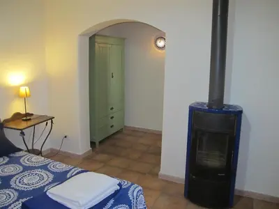 Letto o letti in una camera di Casa Amaryllis