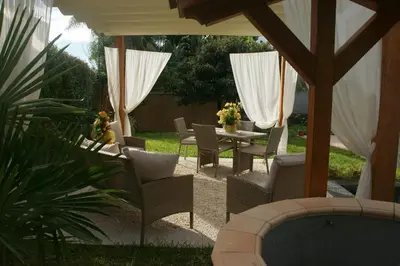 Area soggiorno di Villa Grazia