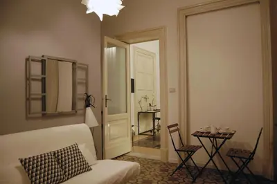 Area soggiorno di B&B 4 ELEMENTI CATANIA