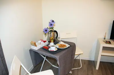 Set per la preparazione di tè e caffè presso B&B del Toscano