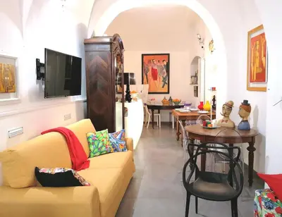 Area soggiorno di La Foresteria Garden Boutique B&B
