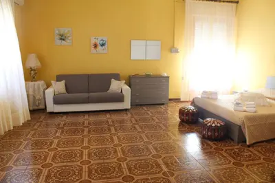 Area soggiorno di B&B President Palace