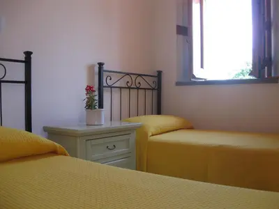 Letto o letti in una camera di Agriturismo Galea