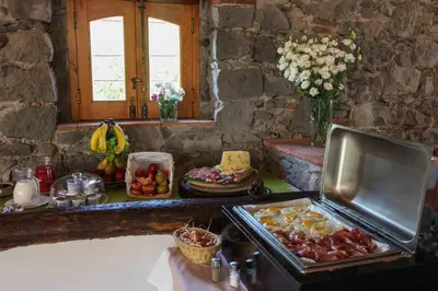 Cibo presso l'agriturismo o nelle vicinanze