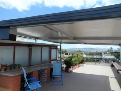 Balcone o terrazza di Casa 1 Sole - Mare - Montagna - con Terrazza panoramica