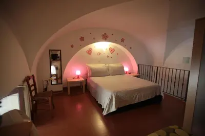 Letto o letti in una camera di La nuova locandiera