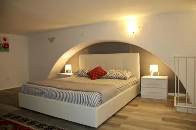 Letto o letti in una camera di Vittoria apartment