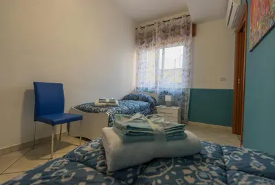 Area soggiorno di Charming Etna House