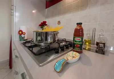 Cucina o angolo cottura di Charming Etna House