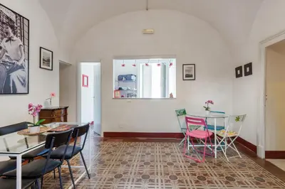 Area soggiorno di Da Gianni e Lucia Rooms with bathroom in the city center