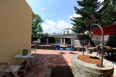 Patio o area all'aperto di A Casa Do Monucu
