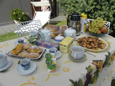 Cibo presso il bed & breakfast o nelle vicinanze