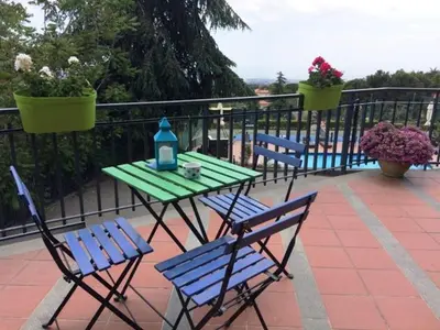 Balcone o terrazza di Etna Hut