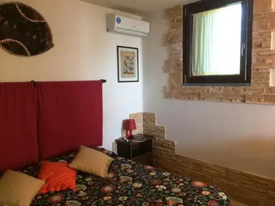 Letto o letti in una camera di Etna Hut