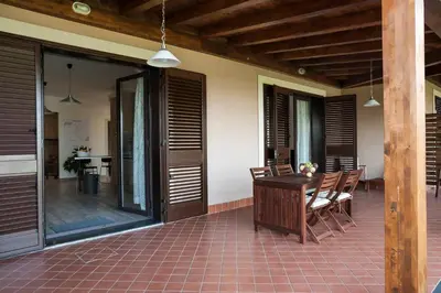 Patio o area all'aperto di Villa Ginevra