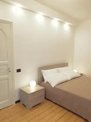 Letto o letti in una camera di Luxurious Street Apartments