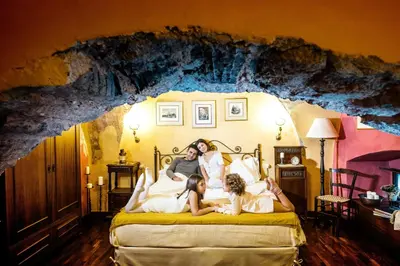 Letto o letti in una camera di Cerami15