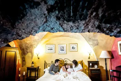 Letto o letti in una camera di Cerami15