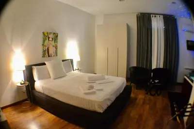 Letto o letti in una camera di Acquadellarte B&B
