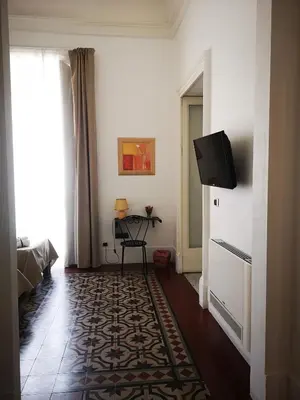 TV o dispositivi per l'intrattenimento presso Hotel Valentino
