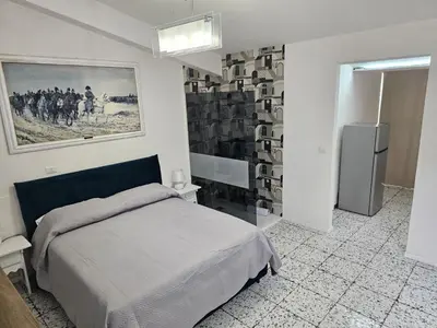 Letto o letti in una camera di Terrazza Siciliana