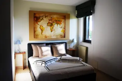 Letto o letti in una camera di Etna Hills sea