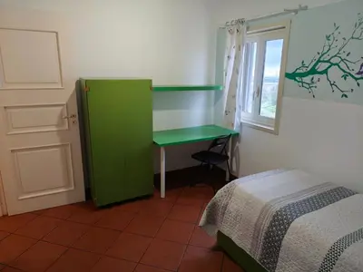 Letto o letti in una camera di Cottage in the green
