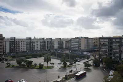 Vista generica su Catania o vista sulla città dall'interno del bed & breakfast