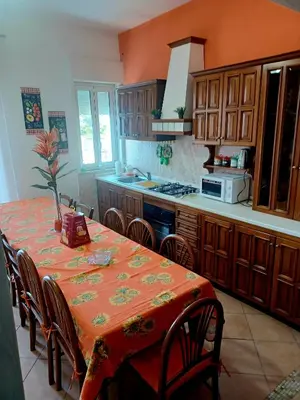 Cucina o angolo cottura di Casa Donna Rosaria tra Etna e Taormina