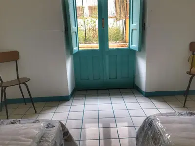 Letto o letti in una camera di Le Chiazzette