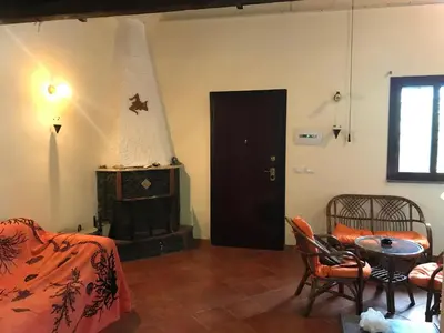 Area soggiorno di Chalet Etna