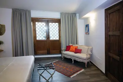 Letto o letti in una camera di La corte di Bafè B&B 