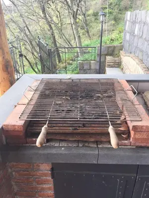 Attrezzature per barbecue disponibili per gli ospiti della villa