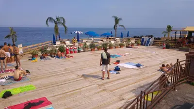 Vista generica sul mare o vista sul mare dall'interno della casa vacanze