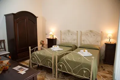 Letto o letti in una camera di Le Giare B&B