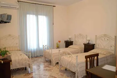 Letto o letti in una camera di Le Giare B&B