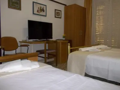 Letto o letti in una camera di Victoria