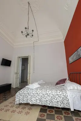 Letto o letti in una camera di Casette Umberto