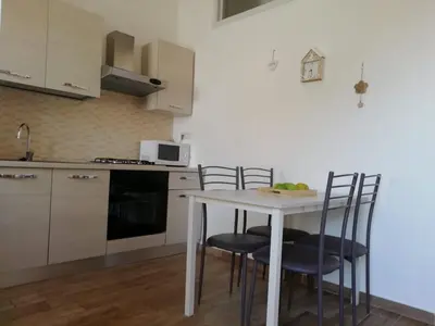 Cucina o angolo cottura di A casa di Edo