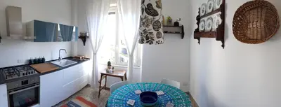 Cucina o angolo cottura di Appartamento Arricrìati vicino lungomare