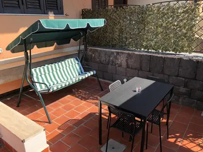 Patio o area all'aperto di Adele's apartment - mulinia residence