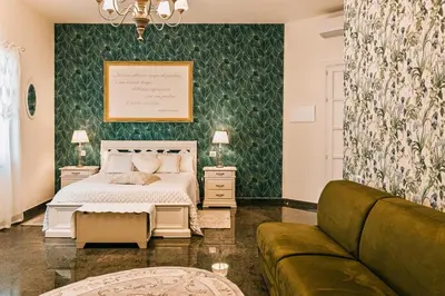 Letto o letti in una camera di B&B Blanc Maison Etna Relais & Charme