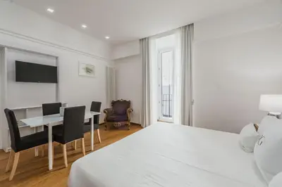 Letto o letti in una camera di RG7 Apartments