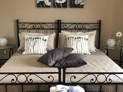 Letto o letti in una camera di Etnante